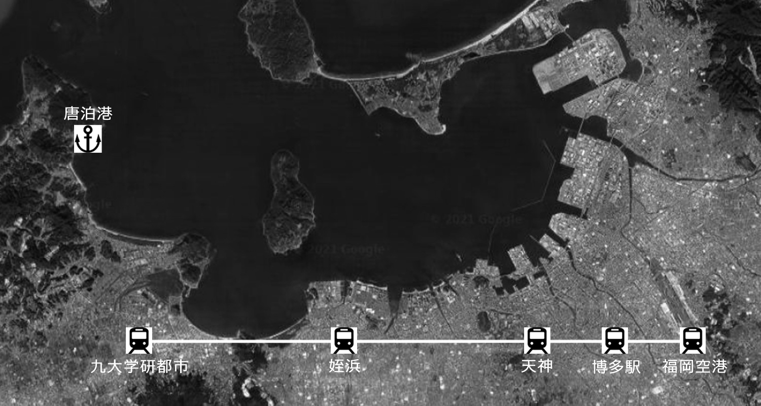 福岡 糸島 唐泊港 アクセス 駐車場所