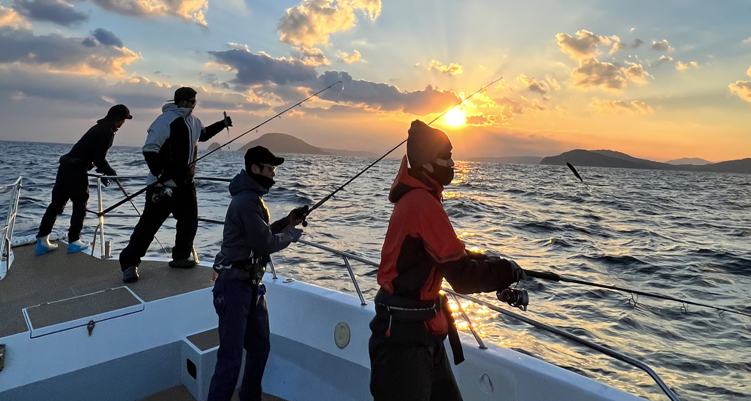 朝マヅメ キャスト便 玄界灘